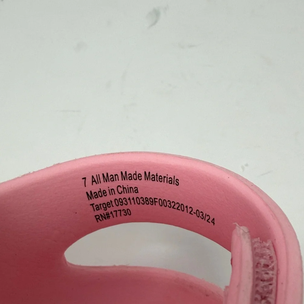 Cat & Jack Light Pink Kids Sandals Water Shoes Size 7